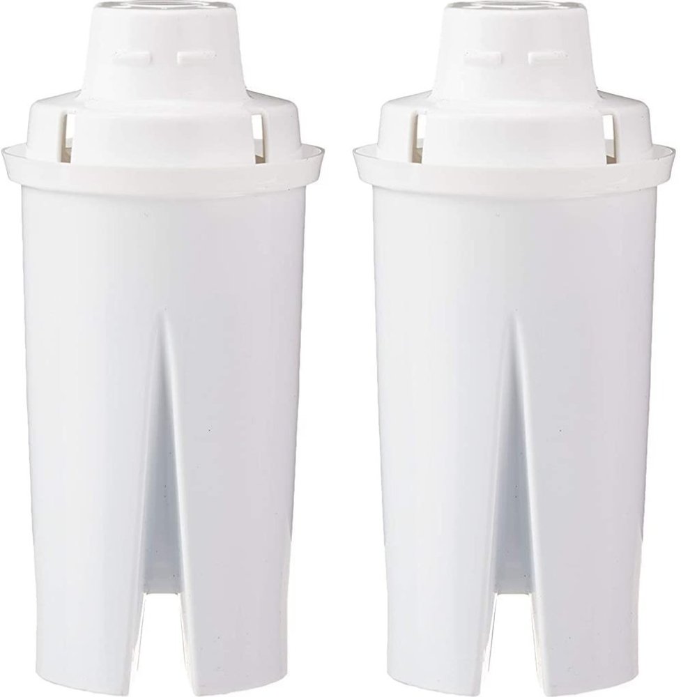 Amazon Basics Water Filters (TWO Filters) Compatible with Brita Pitcher